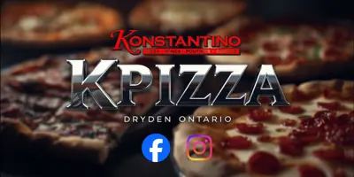 kpizza Dryden logo
